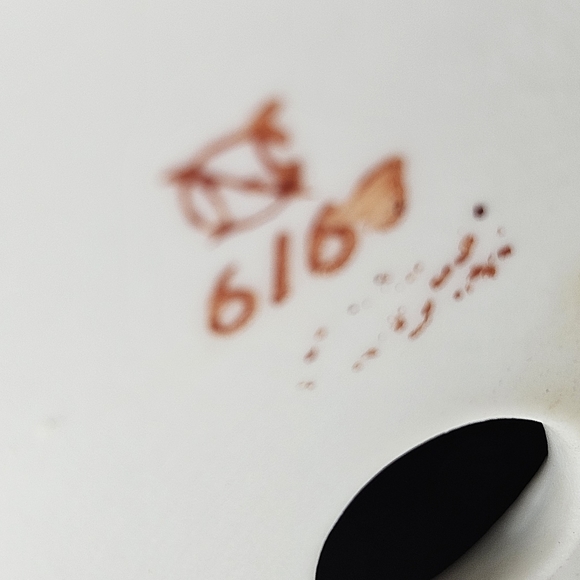 VTG CANDSREA JAPAN PORCELAIN CANDLESTICK CHERUB 7" DESIGN REGESTRED 6169 - Picture 10 of 14